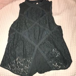 Hunter green tanktop